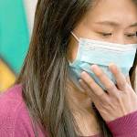 Noriko Nasu, a high school teacher who was attacked earlier in the year while walking through Seattles Chinatown-International District, speaks about the possible hate crime Monda at a news conference at Renton City Hall. Nasu joined Gov. Jay Inslee and other leaders to denounce recent acts of violence and harassment targeted at Asians and Asian communities. (Ted S. Warren/The Associated Press)