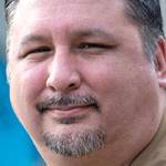 Sam White was selected as the Lower Elwha Klallam Tribe's new police chief. White, a member of the tribe, started work March 18. (Jesse Major/Peninsula Daily News)