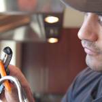 Recovering from electrocution, Eduardo Garcia relearns his skills as a chef in "Charged," the Port Townsend Film Festival Pic for April. photo courtesy of Port Townsend Film Festival and Implement Productions