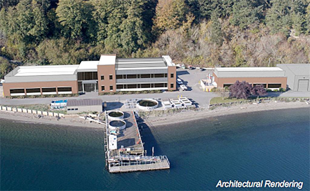 For the next few years, Pacific Northwest National Laboratory plans to invest about $2 million annually in the Marine and Coastal Research Laboratory in Sequim before larger plans to build more lab space in its shoreline and upper lab areas. (Pacific Northwest National Laboratory)