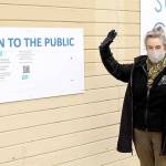Port Townsend Marine Science Center Executive Director Janine Boire plans to welcome the public back to the center starting Saturday at the Fort Worden-based aquarium. The center will be open Saturdays and Sundays with reservations beginning this weekend. (Zach Jablonski/Peninsula Daily News)