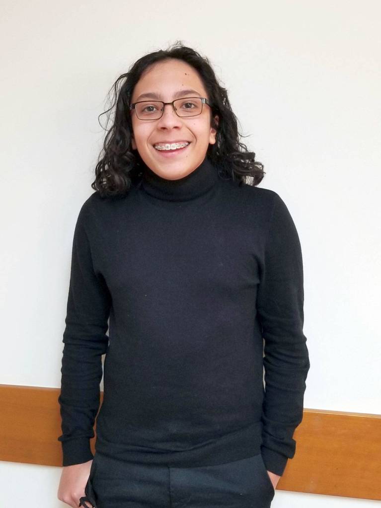 Bassist Mateu Yearian, 15, of Port Townsend.