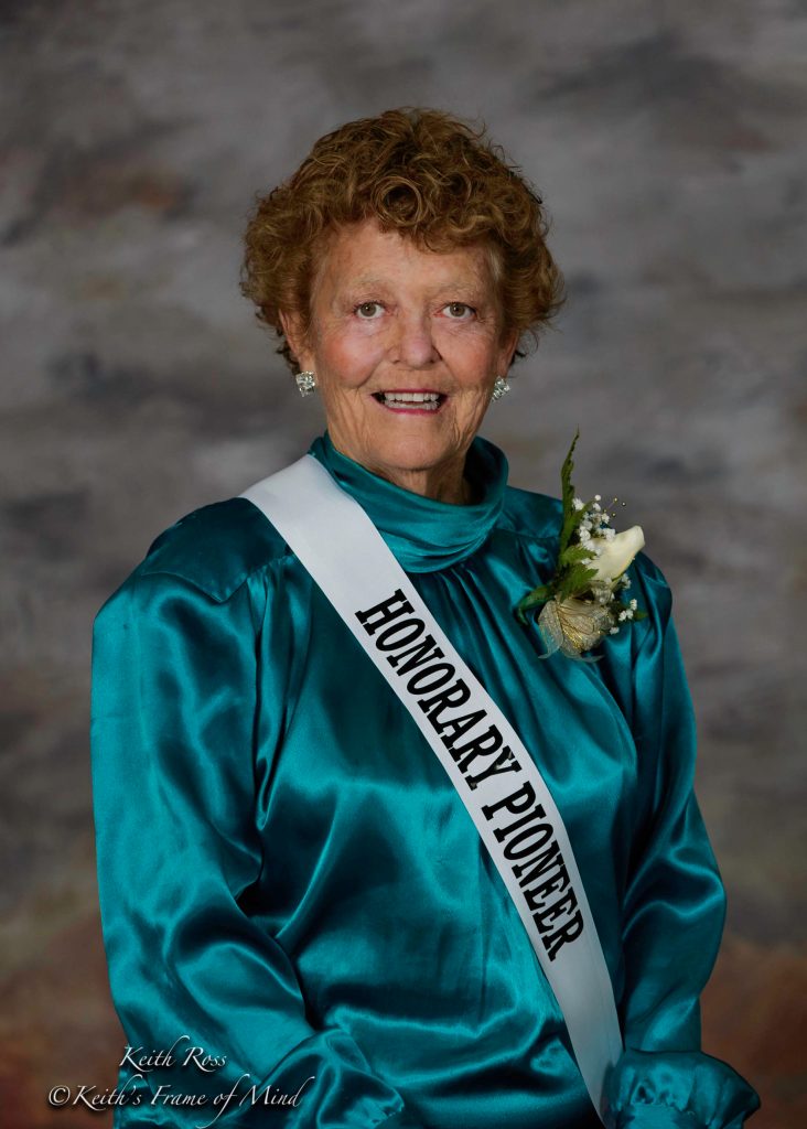Emily Westcott, Honorary Pioneer for the 2021 Sequim Irrigation Festival. Photo by Keith Ross/Keiths Frame of Mind