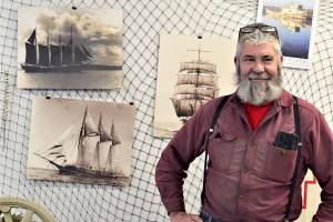 Port Townsend Foundry co-owner and seafarer Pete Langley will give a virtual tour during tonights First Friday lecture, hosted online by the Jefferson County Historical Society. (Diane Urbani de la Paz/Peninsula Daily News)