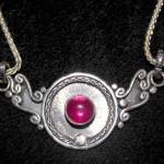 Silver jewelry by Roberto Costas Ribiero is on display at Gallery 9 in Port Townsend.