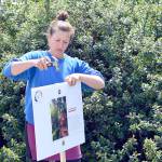 Katy Bowman, author of Grow Wild: The Whole Child, Whole Family, Nature-Rich Guide to Moving More, will array pages of the book along a mile-long walking route at Chimacums Finnriver Farm & Cidery on Sunday afternoon. The book walk is free to the public. (Diane Urbani de la Paz/Peninsula Daily News)