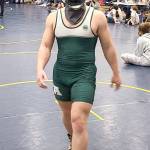 Port Angeles Daniel Cable won the 195-pound weight division in Forks. (Courtesy photo)