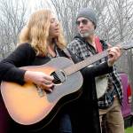 Kim Trenerry and Jason Mogi of Joy in Mudville will appear with the band in person this Saturday during the Juan de Fuca Festival of the Arts at Port Angeles Vern Burton Community Center. (Keith Thorpe/Peninsula Daily News)