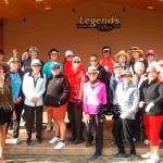 Cedars at Dungeness Women's Golf Association A total of 12 Cedars at Dungeness Women's Golf Association teams competed in the group's annual themed-best ball competition. The Glamour and Glitz-themed event allowed players to remove costumes to play, but players otherwise had to stay costumed through the round. Lisa Chon and Linda Case teamed for a first-place round of 63, while Linda Hash and Marine Hirschfeld came in second (67). Jan Clendening won the Best Costume award.