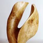 "Dynamic Balance of LIght," is among the sculptures Randel Leek is showing at Northwind Art Gallery.