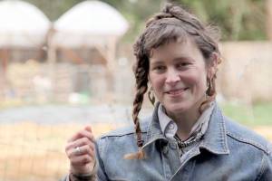 Shaelee Evans of Goodness Tea, an herb farm based in Sequim, is among the vendors at farmers markets in Sequim and Chimacum. The Chimacum market opens for the season this Sunday. (Photo courtesy of Whaleheart Productions)