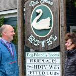 Northwest Maritime Center Executive Director Jake Beattie has announced the purchase of the Swan Hotel from co-owner Cindy Finnie. (Diane Urbani de la Paz/Peninsula Daily News)