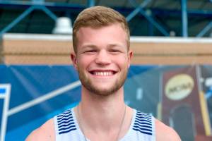 Port Townsend graduate and George Fox University track and field athlete Berkley Hill recently earned NCAA Division III All-American status after finishing seventh in the 10-event decathlon at the NCAA Division III Outdoor Championships held recently in Greensboro, N.C.