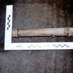 A suspected pipe bomb and other improvised explosives were found at the site of an explosion in Port Hadlock Tuesday night. The blast blew off a mans arm and burned his granddaughter. (Photo courtesy of Jefferson County Sheriffs Office)