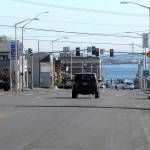 A contract has been awarded for safety improvements on a section of South Lincoln Street between Front and Eighth streets in Port Angeles. (Keith Thorpe/Peninsula Daily News)