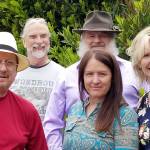 The Midnight Train Blues Band  from left, Chicago Bob Longmire, Dan Stacy, Dave Olsen, Jayme Ryan and Barb Dawson  will host the open blues jam at Port Townsends Discovery Bay Brewing this Sunday afternoon. (Photo courtesy of Chicago Bob Longmire)