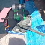 A suspicious package found Monday was determined not to be a bomb. (Port Angeles Police Department)