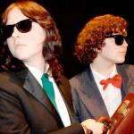 Katherine McGuire, left, and Jae Dvorak are among the students who've partaken in Joey Pipia's theater programs. Pipia will offer theater day camps for adults, teens and children this summer. photo courtesy of Joey Pipia