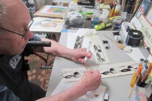 Randy Radock is the featured artist at the Harbor Art Gallery in July and August.