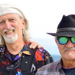 Multi-instrumentalist John Maxwell, left, and blues violinist Jon Parry will mix their music into the Red, White & the Blues event Sunday at the Old Alcohol Plant. (Diane Urbani de la Paz/Peninsula Daily News)