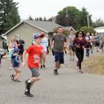 They were off running and walking in Forks during Saturdays Fourth of July Fun Run presented by the Forks Community Hospital. The celebration peaks today with a Grand Parade and a host of other events. (Lonnie Archibald/for Peninsula Daily News)