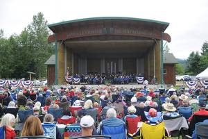 The Sequim City Band entertains a crowd at the James Center for the Performing Arts on July 4, 2019. The band hasn't held rehearsals or concerts since its March 1, 2020, event. File photo by Michael Dashiell/Olympic Peninsula News Group