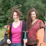 On a farm in Quilcene, the free Concerts in the Barn series will present classical music performances this summer, including Seattle Symphony violinist Elisa Barston, left, and her sister Amy Sue Barston, a cellist, on July 31 and Aug. 1. With pianist Jessica Choe joining them, the Barstons will become Trio Hava, performing music of Lily Boulanger, Ludvig van Beethoven and Johannes Brahms.   photo courtesy Concerts in the Barn