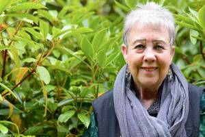 Tess Gallagher is among the poets to appear at Sunday's reading in Railroad Bridge Park. Diane Urbani de la Paz/Peninsula Daily News