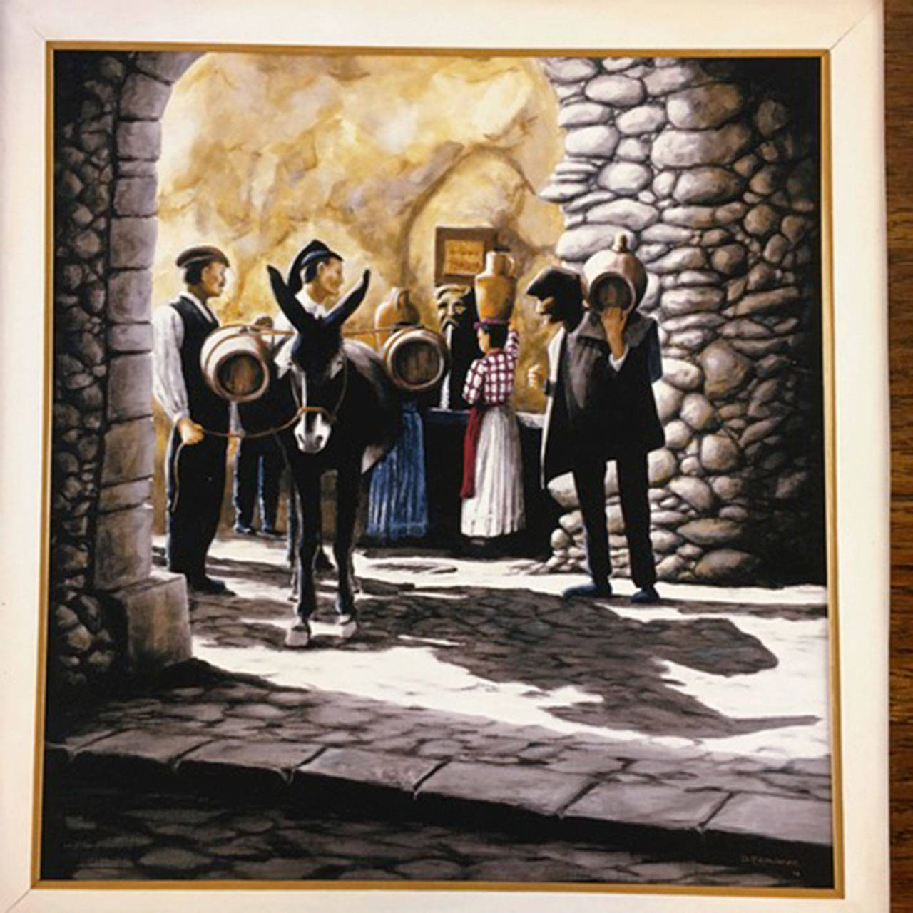 Painter Matthew Rianwaters work is featured at Gallery 9 this month.