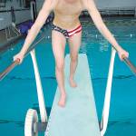 Austin Fahrenholtz was a two-time state diving champion for Port Angeles High School. He will be inducted into the Port Angeles High School Athletic Hall of Fame during a dinner and ceremony at Civic Field on Aug. 21. (Keith Thorpe/Peninsula Daily News)