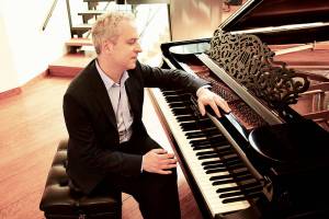 Jeremy Denk, a MacArthur genius grant winner, is among the guest artists at this months Music on the Strait festival. His performances will be available for free via live streaming. (Photo courtesy of Music on the Strait)