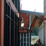 The front of the Jamestown S’Klallam Tribe’s medication-assisted treatment (MAT) clinic, aka Jamestown Healing Clinic, will feature carved wood art, a retention pond, and plentiful landscape, says tribal leadership. Matthew Nash/Olympic Peninsula News Group