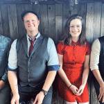 Abby Mae & the Homeschool Boys  from left, Joey Gish, Hayden Pomeroy, Abby Sill and David Rivers  will give a reunion concert outdoors at the Jardin du Soleil Lavender Farm in Sequim on Friday. (Photo courtesy Abby Mae & the Homeschool Boys)