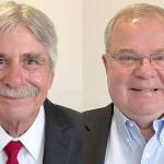 Tom Oblak, left, and Jim McIntyre.