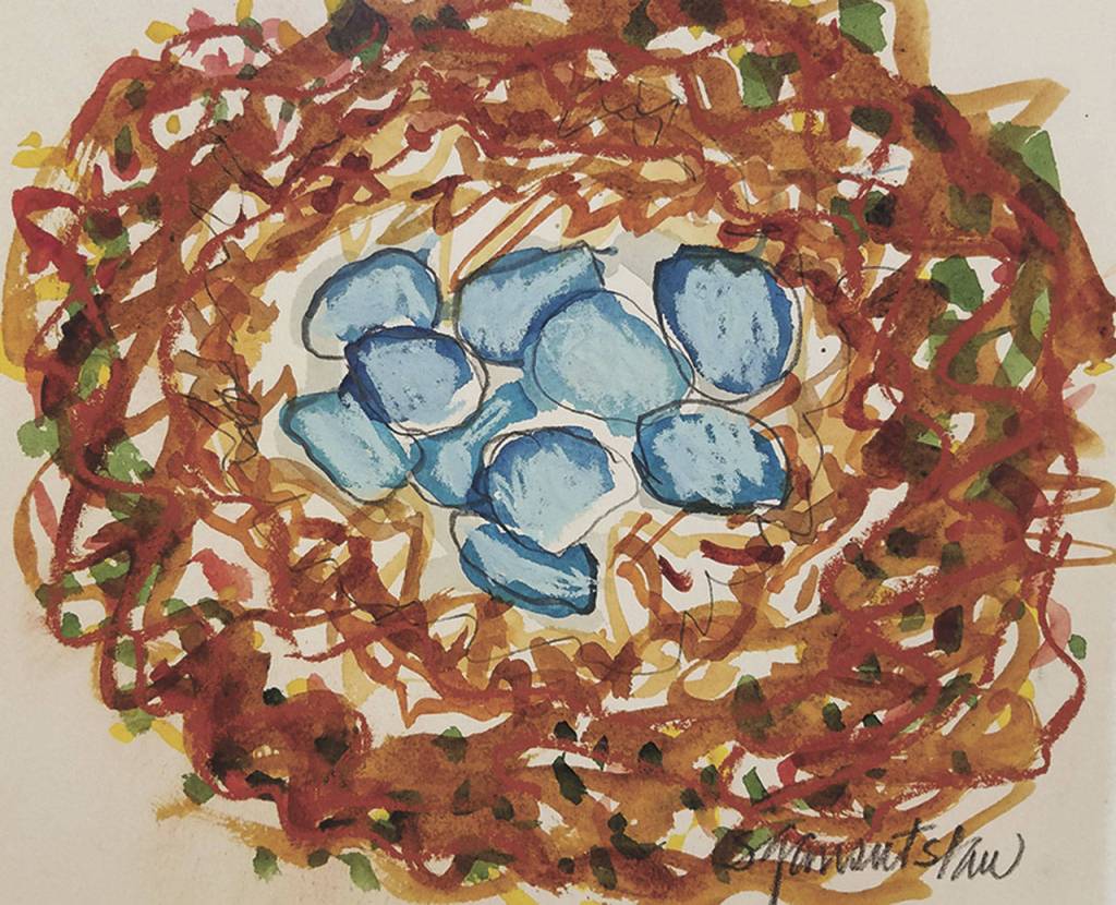 Nest5 by Susan Gansert Shaw, a Sequim multimedia artist whose work will be on display at the 2021 ARTjam event Sept. 4-5 in Sequim. Submitted art