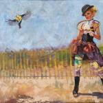 Roundabout, by Sharmin Owings, a Sequim artist whose work will be on display at the 2021 ARTjam event Sept. 4-5 in Sequim. Submitted art