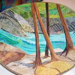 Fiber arts will be exhibited at Studio Bob.