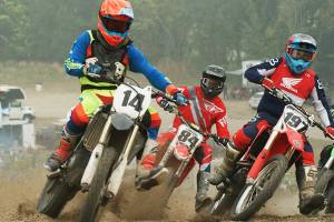 Olympic Motorcycle Clubs Triple Crown Fall Series gets underway with the first of three racing weekends this Saturday at the clubs track off of Deer Park Road. Round two follows on Oct. 16-17, and the series concludes Nov. 5-6. (Tom Hines/Olympic Motorcycle Club)