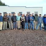 Pictured, from left to right, are David Parker, Chris Mullin, Sarah Rea, Mo Gibson, Tim James, Simon Leach, Lou Geraghty, Chad DeLong, Emily Perkins, Rich Fitzpatrick, Perry Chappano, Dana Pope, Jack Sincevich, Jordan Primus, Ned Flash, Trevor Warren and Kevin Ritz.