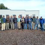 Pictured, from left to right, are David Parker, Chris Mullin, Sarah Rea, Mo Gibson, Tim James, Simon Leach, Lou Geraghty, Chad DeLong, Emily Perkins, Rich Fitzpatrick, Perry Chappano, Dana Pope, Jack Sincevich, Jordan Primus, Ned Flash, Trevor Warren and Kevin Ritz.