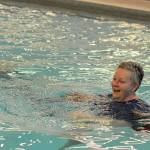 Houlton Madinger of Port Townsend enjoyed the Mountain View Pool's brief reopening back in March. The facility, which closed again last summer, is set to open to the public Oct. 25. Diane Urbani de la Paz/Peninsula Daily News