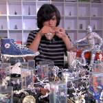 Brian Tolley works surrounded by his art created from twist-ties in Mr. Twister, a film about a teen with autism who wanted to combat how people were treating him differently from others. Screenshot courtesy of Sproutflix