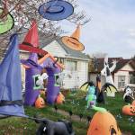 This Halloween display is at 812 West 9th in Port Angeles.
