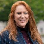 FILE - Kim Wyman, Washington state's Secretary of State, poses for a photo on Sept. 15, 2020, in Olympia, Wash. The Republican secretary of state who challenged former President Donald Trump's false claims of election fraud in 2020 is the frontrunner for a job heading the Biden administration's effort to protect future elections. (AP Photo/Ted S. Warren)