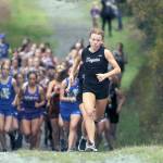 Sequims Riley Pyeatt will race at her third WIAA Class 2A State Cross Country Championship at Sun Willows Golf Course in Pasco on Saturday. (Michael Dashiell/Olympic Peninsula News Group)