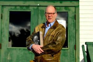 Copper Canyon Press Joseph Bednarik is editor of the largest book ever published by the Port Townsend press: Jim Harrison: Complete Poems. The book will be celebrated in an online launch party, free to the public, at 5:15 p.m. Wednesday. (Diane Urbani de la Paz/Peninsula Daily News)