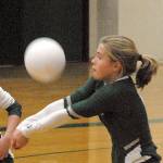 Port Angeles Lily Halberg was named to the honorable mention all-state team by the Washington State Volleyball Coaches Association. (Keith Thorpe/Peninsula Daily News)