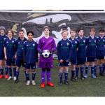 Photo courtesy of Michael Miller
The Storm King U15 Crusaders finished as the runner-up in the North Puget Sound League U15 North Division, going up against elite soccer teams from the Seattle area. From left are, assistant coach Michael LaGrange, right defensive back Caleb LaGrange, left centerback Grant Butterworth, right midfield/striker Maxon Stanford, midfield Kasson Pittman, defensive midfield Edmund Garcia, goalie Anthony Jones, striker Matthew Miller, center midfield James Mason, midfielder Raef Beard, right midfield Jake Weaver, left outside back Bryce Deleon and right centerback Jacob Olsen. Not pictured is midfielders Finnian Evans and Guillermo Salgado, and head coach Michael Miller.