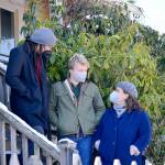 Finn ODonnell, center, has finished his quarantine period after testing positive for COVID-19 on Christmas Eve. His stepfather Rico Quirindongo, left, and his mother Kate Dean, both of whom have received vaccines and booster shots, have tested negative numerous times since exposure. (Diane Urbani de la Paz/Peninsula Daily News)