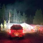 East Jefferson Fire Rescue crew extinguished a chimney fire on Jolie Lane in Port Townsend. (East Jefferson Fire Rescue)